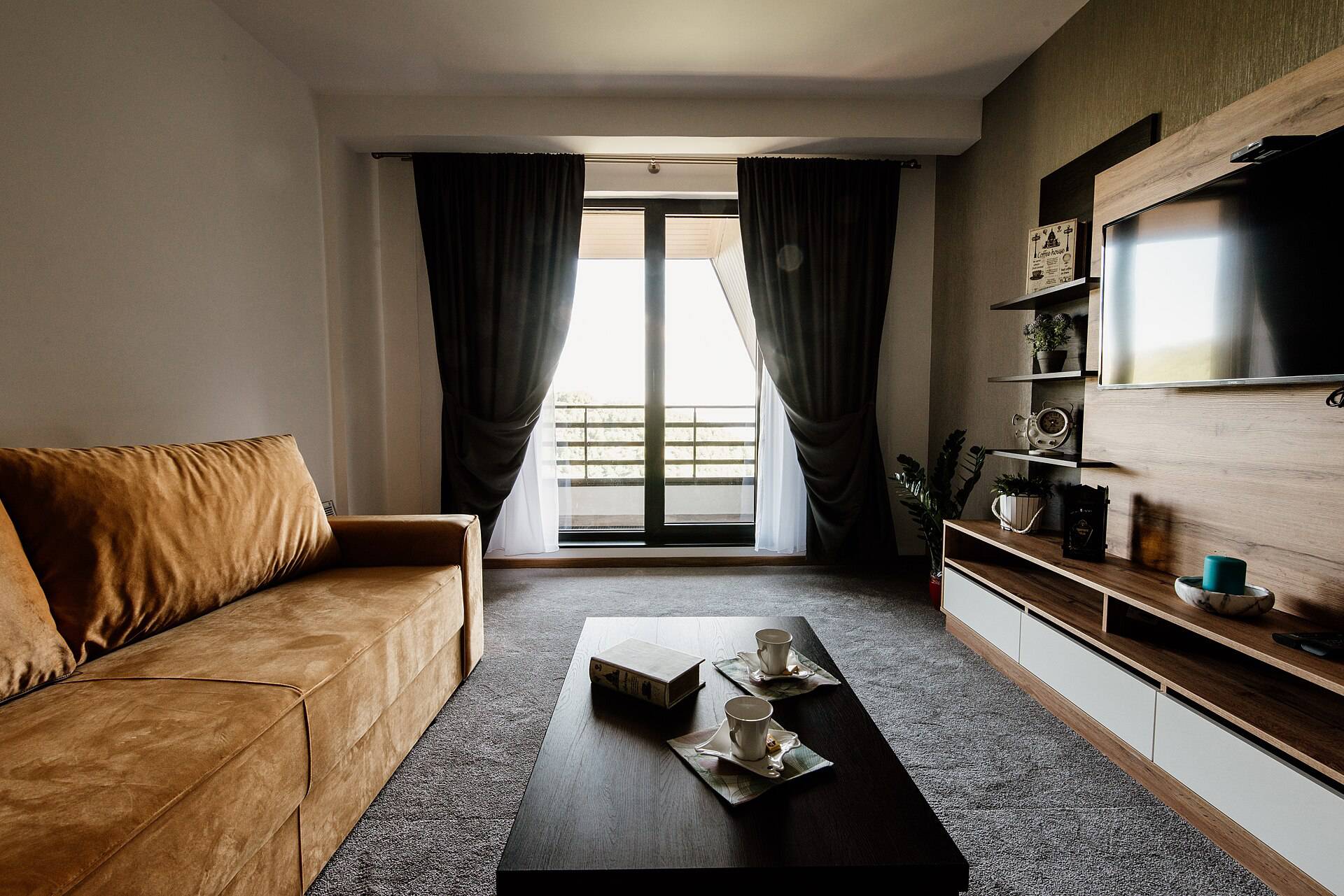 Cozy modern living room
